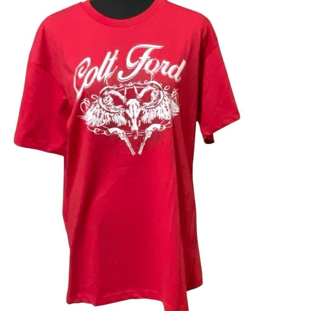 Colt Ford Men’s Good Time Moonshine S/S T-Shirt - Picture 2 of 8